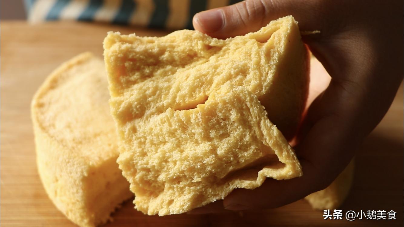 蛋糕用电饭锅蒸又简单又好吃,没有烤箱可以做的蛋糕视频