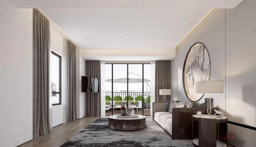 700平米现代轻奢装修效果图,大户型现代轻奢设计