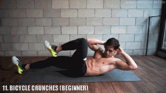 腹肌中腹高效训练,腹肌训练方法三个动作一天速成