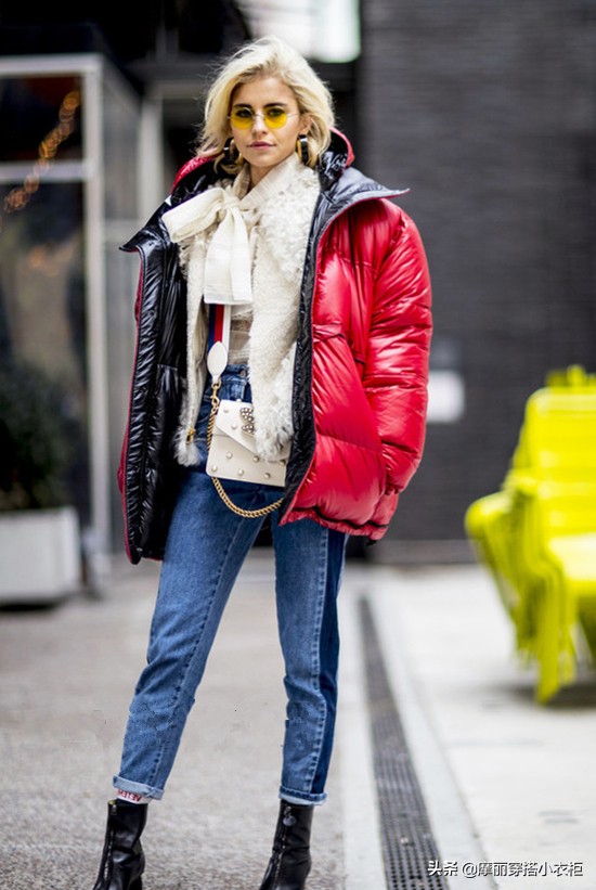 皮革羽绒服中款,皮革羽绒服