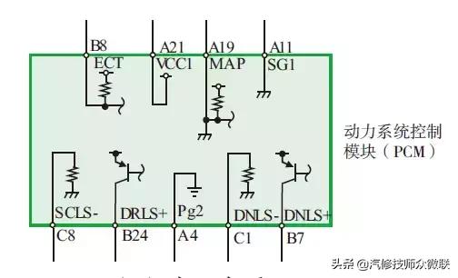 汽车交流发电机的电路原理图,汽车照明电路原理图