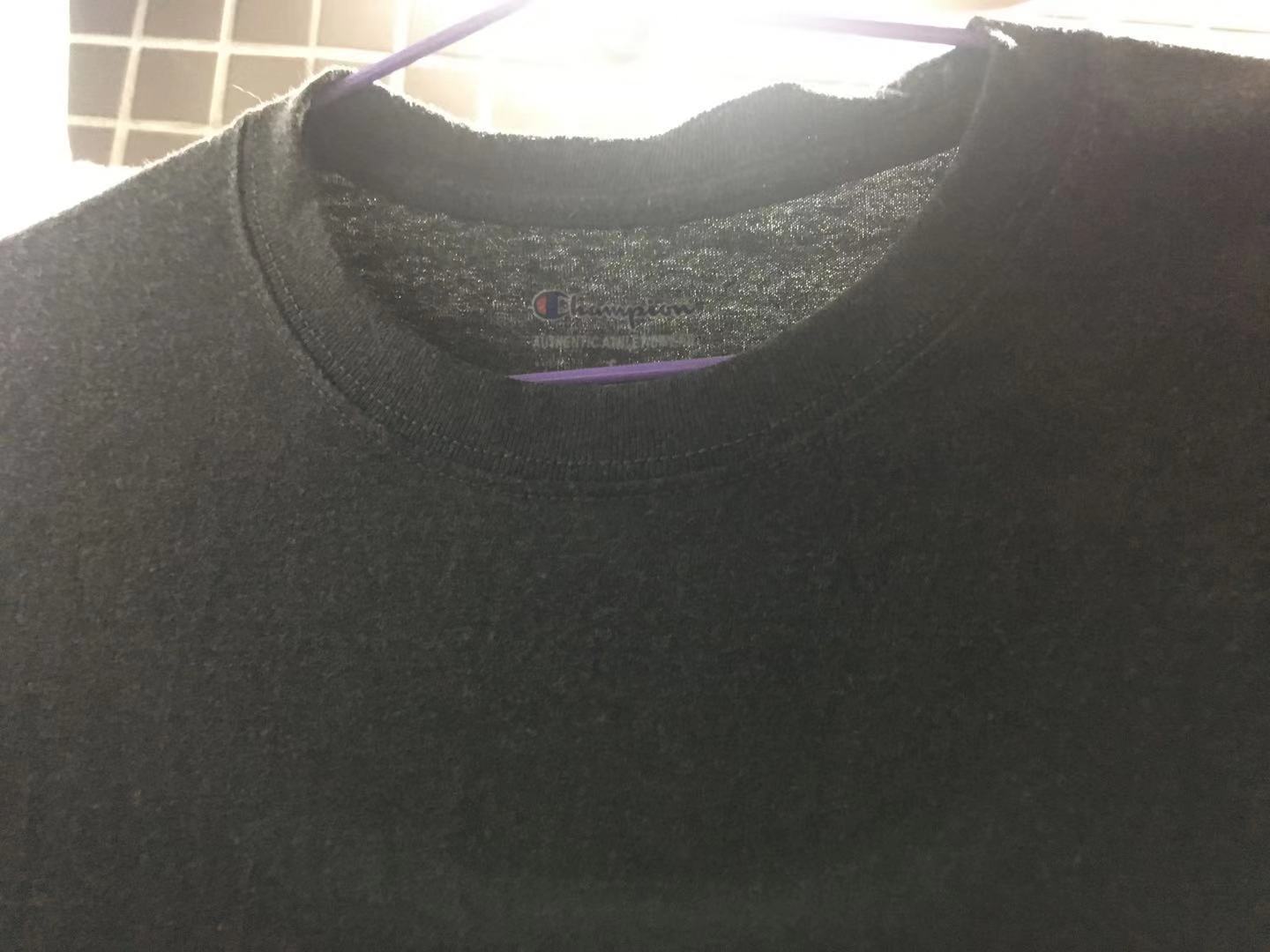 champion长袖t恤测评,champion美版紫体恤