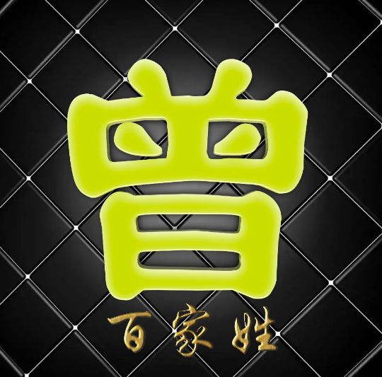 富有艺术性的百家姓字体,黑体字体设计百家姓