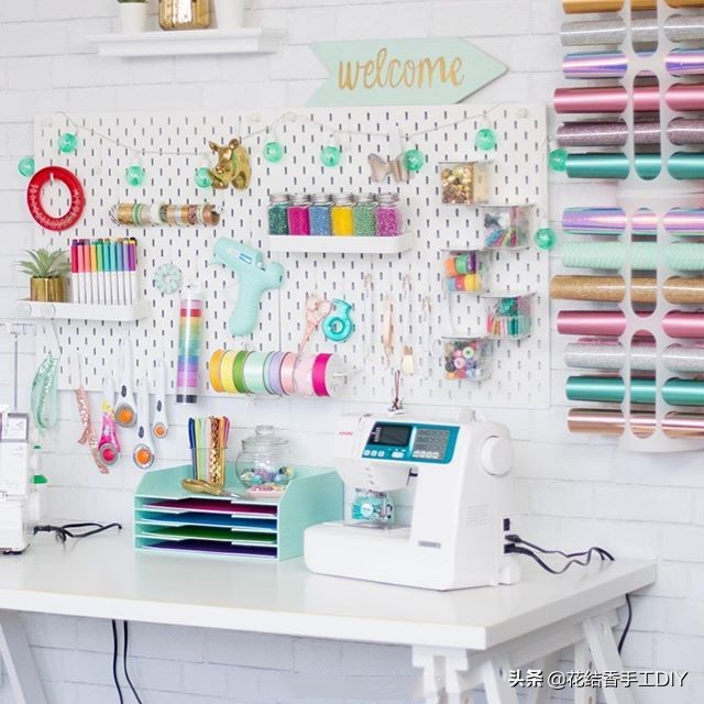 美丽的工作间，幸福的小窝窝，做手工的人都爱它