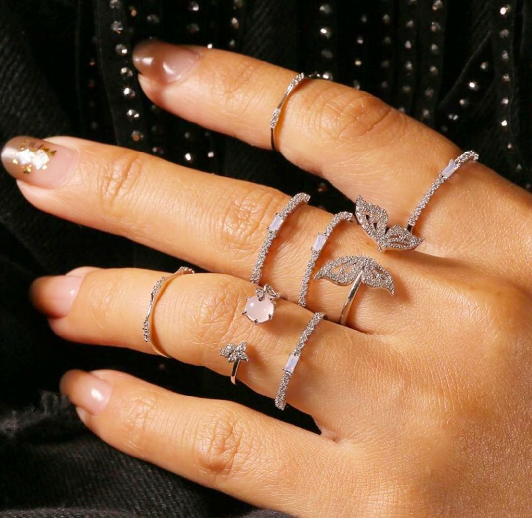 童年饰品金蝴蝶,童年土味发饰效果图