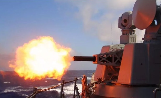 航母上的火炮,航母主炮