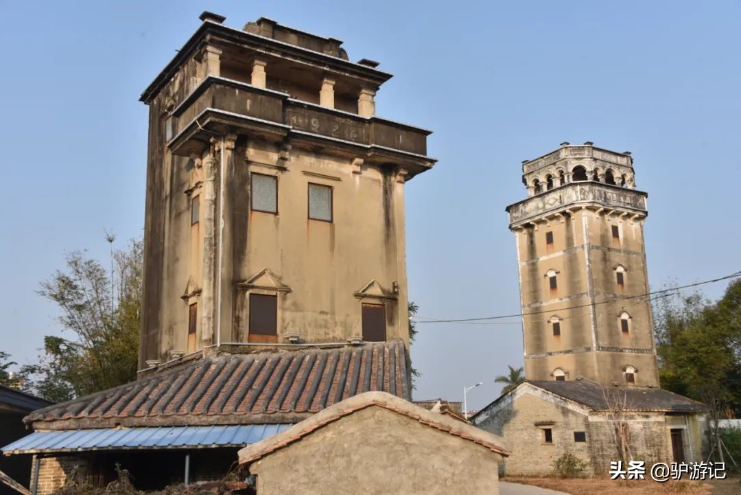 100年前通电话公交车的村庄，出了一位女中豪杰，尚存37座碉楼