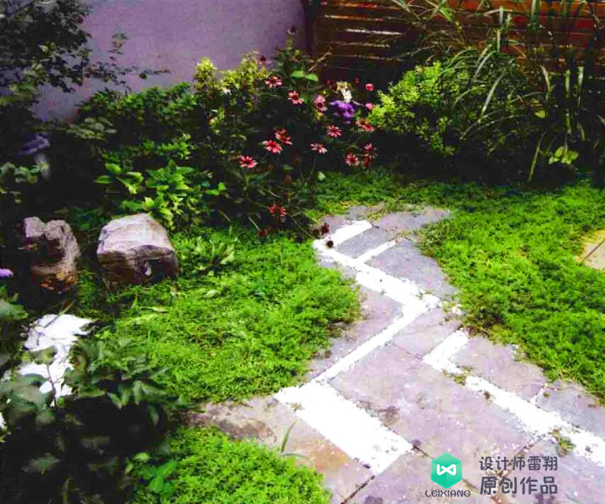 野趣庭院设计,120田园小清新装修风格