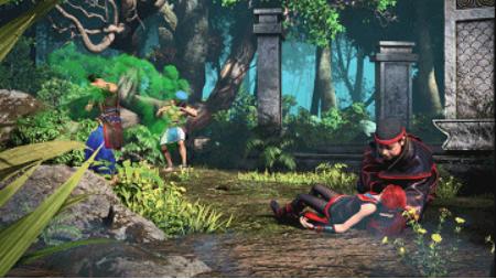 时江进入九鹤峰铸灵遇险,患难中苏月儿芳心暗许