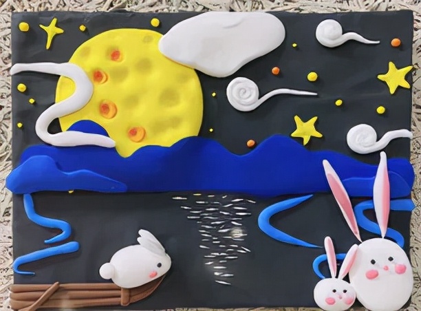 国庆绘本手工制作图片,国庆绘本展板