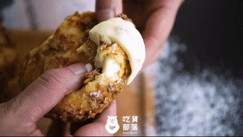 西树泡芙回归款,西树泡芙绿色奶油