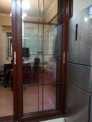 双开门冰箱橱柜效果图,冰箱橱柜装修效果图最流行款