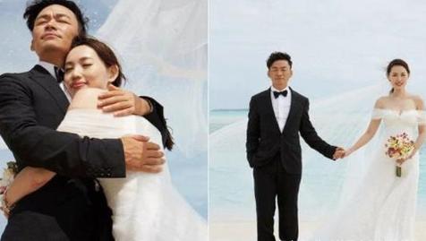 马蓉现身机场打扮如同一线女明星,马蓉蓝色礼服走红毯