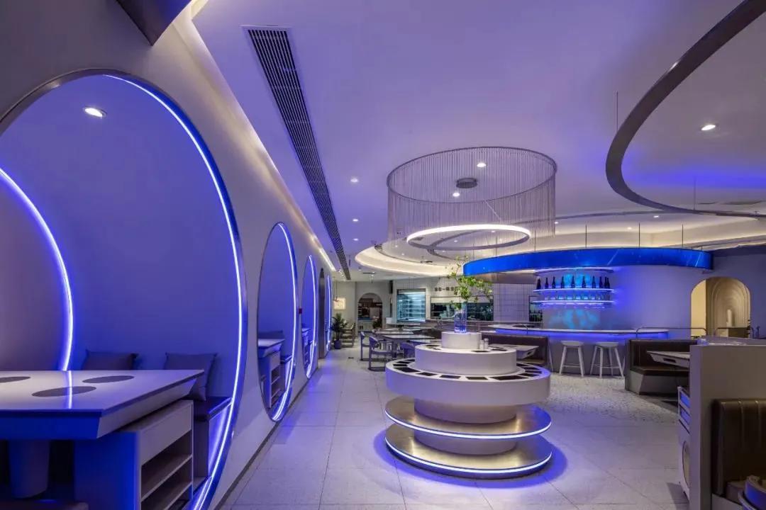 呷哺呷哺设计方案,呷哺呷哺餐厅空间布局分析