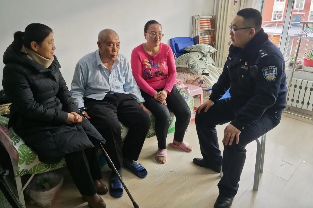 百万警进千万家走进重点单位,百万警进千万家金岭