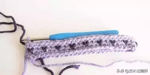 蝴蝶结的钩法教程全过程,金边蝴蝶结钩针详细教程图解
