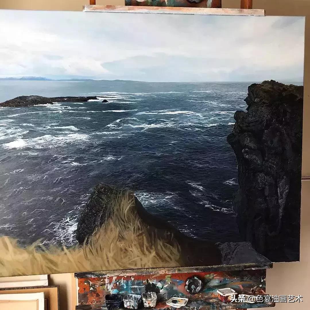 用最简单的画笔，画出绝美的大海