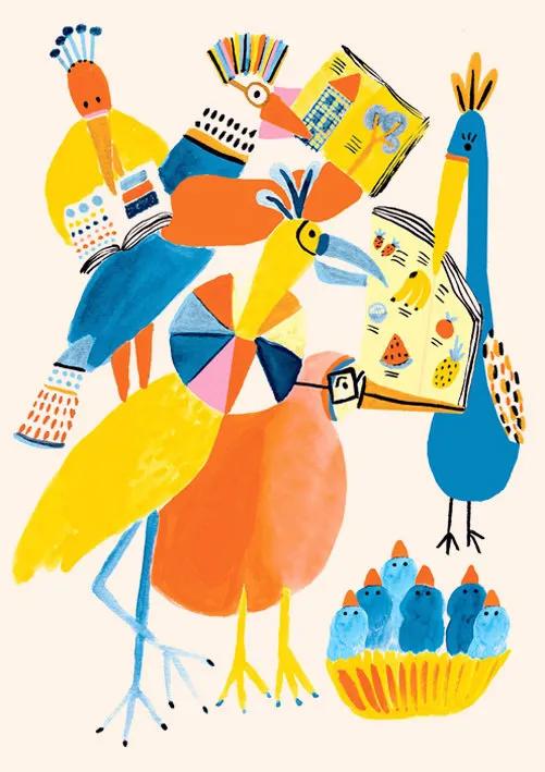 巴西插画家janaglatt的插画,janaglatt的插画作品