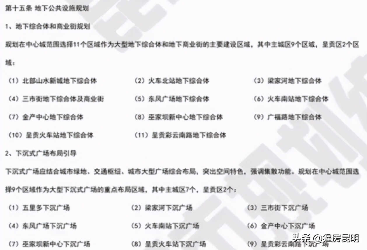 昆明地下商业,昆明商业洗牌消息