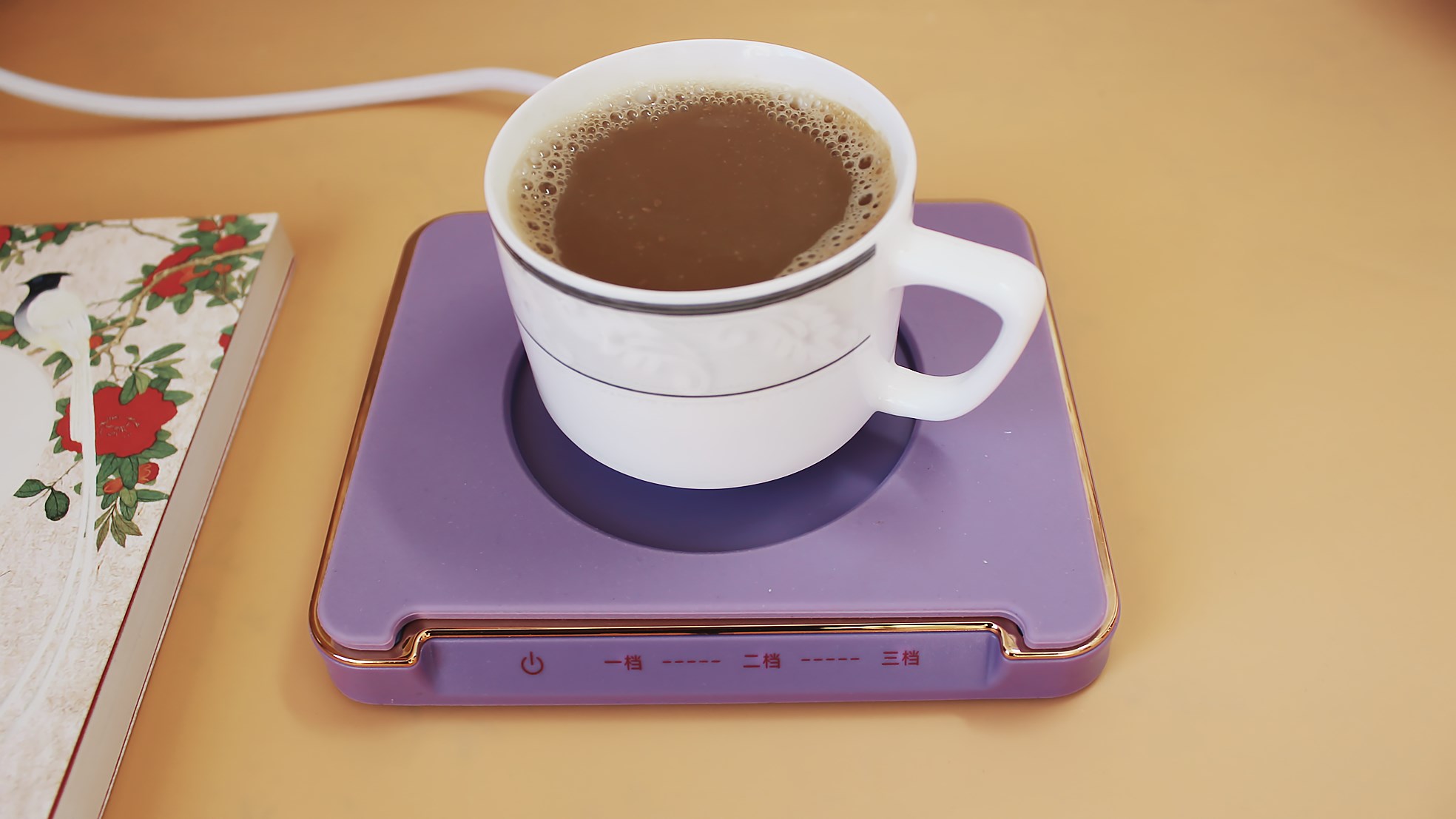 大宇恒温杯垫55度恒温加热很实用,暖胃护胃神器电加热