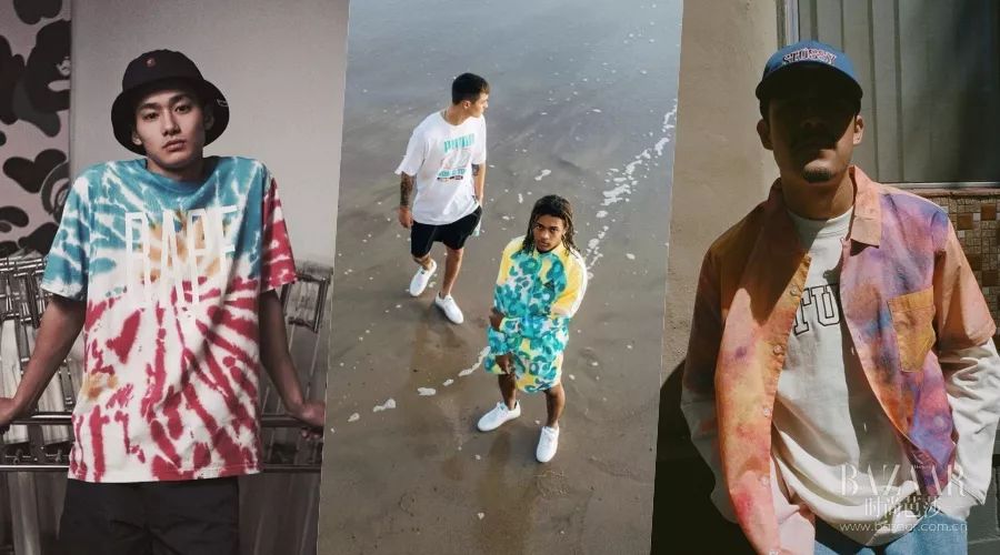 angelababy扎染复古油画风大片,angelababy扎染