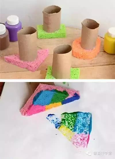 另类涂鸦工具,幼儿园另类涂鸦工具