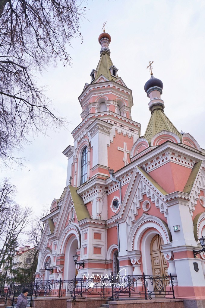 白俄罗斯教堂建筑,俄式风情建筑教堂