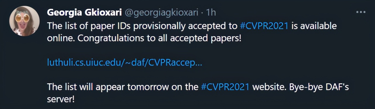 刚刚，CVPR2021论文接收结果「开奖了」