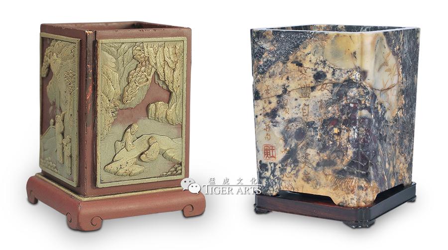 笔筒略谈｜猛虎文化