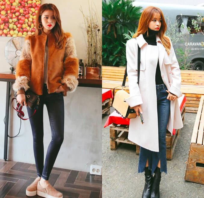 韩国女士大衣搭配方法,大衣如何穿出韩剧感