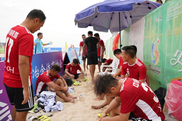 公安运动会喜报,全运会沙滩足球2021冠军