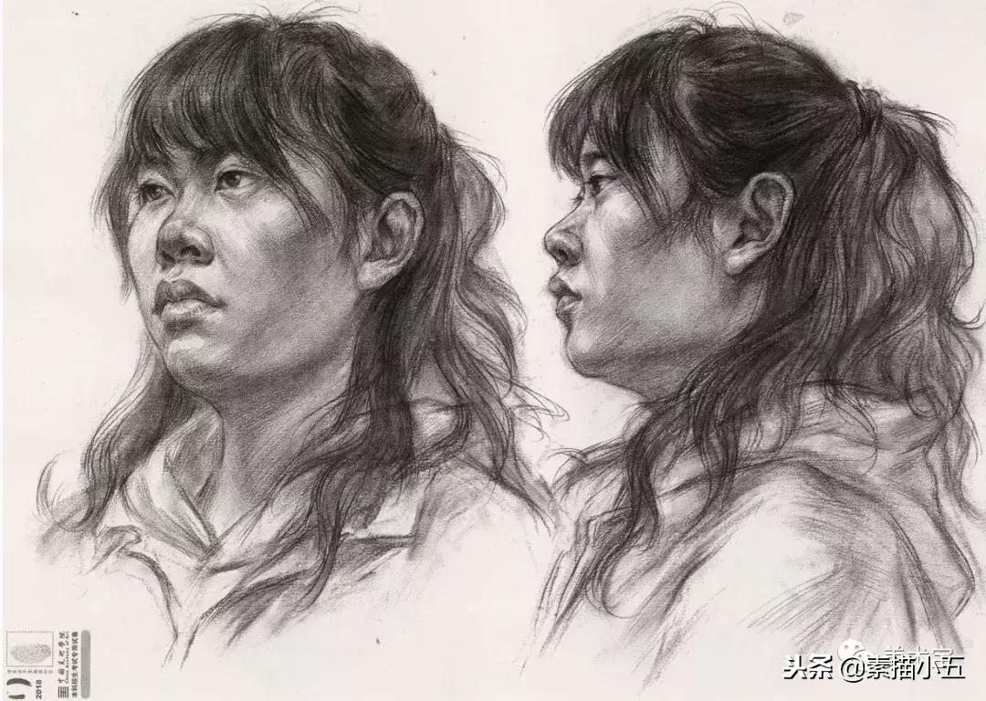 国美素描高分卷子图片,国美色彩高分卷2012