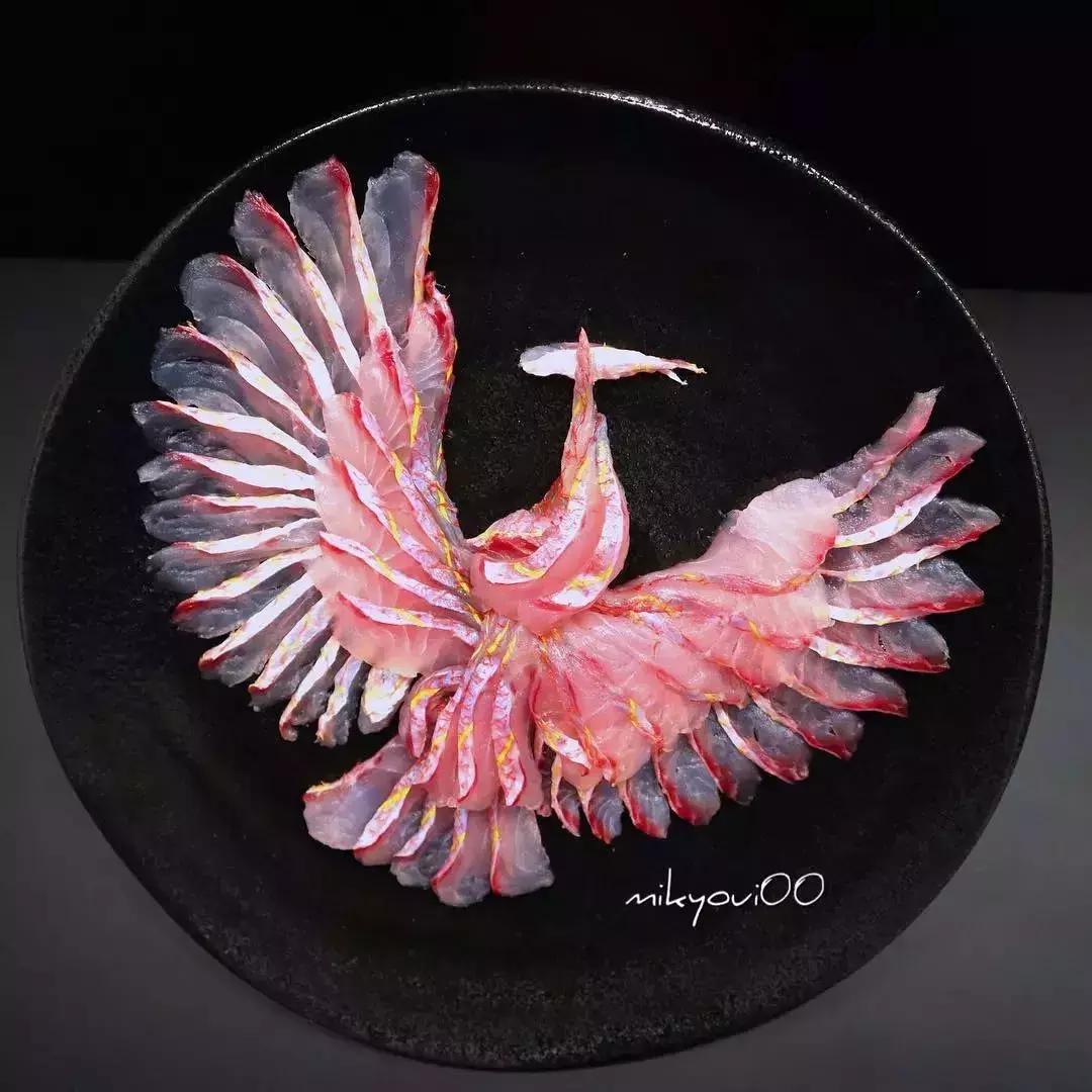 他用3d作画每张图都美到窒息,用三文鱼作画也能美到爆