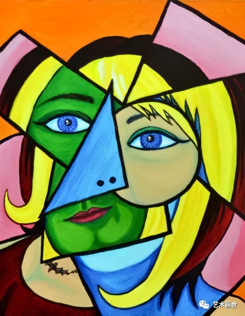 儿童画素材｜人物抽象艺术