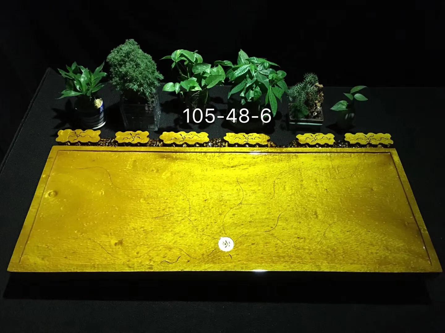 实木根雕金蟾茶盘,黄金樟实木茶盘