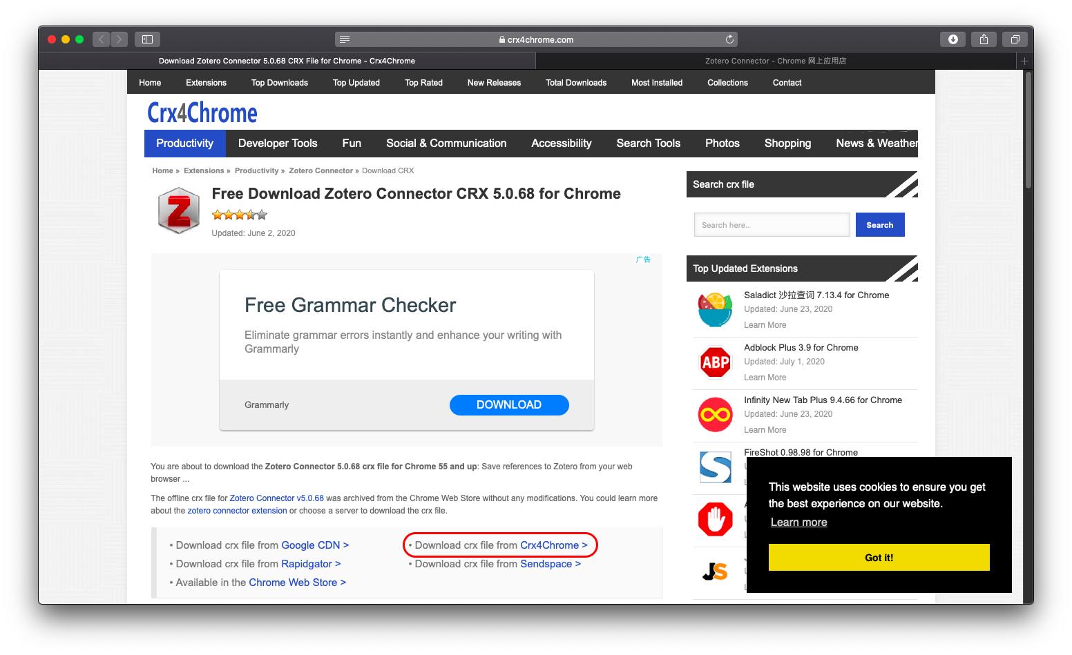 chromeseo插件,自用chrome插件