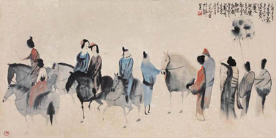 国画和没骨画哪个适合零基础学,没骨画法属于国画哪一类