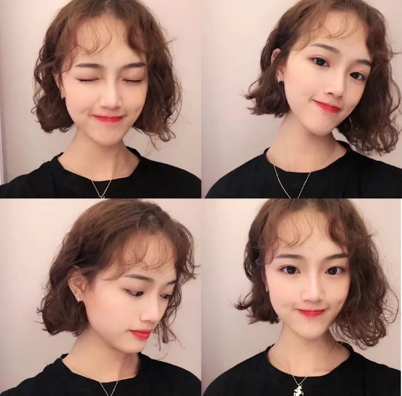 大圆脸型的女生适合剪短发,大脸女生剪短发显脸小的有哪些