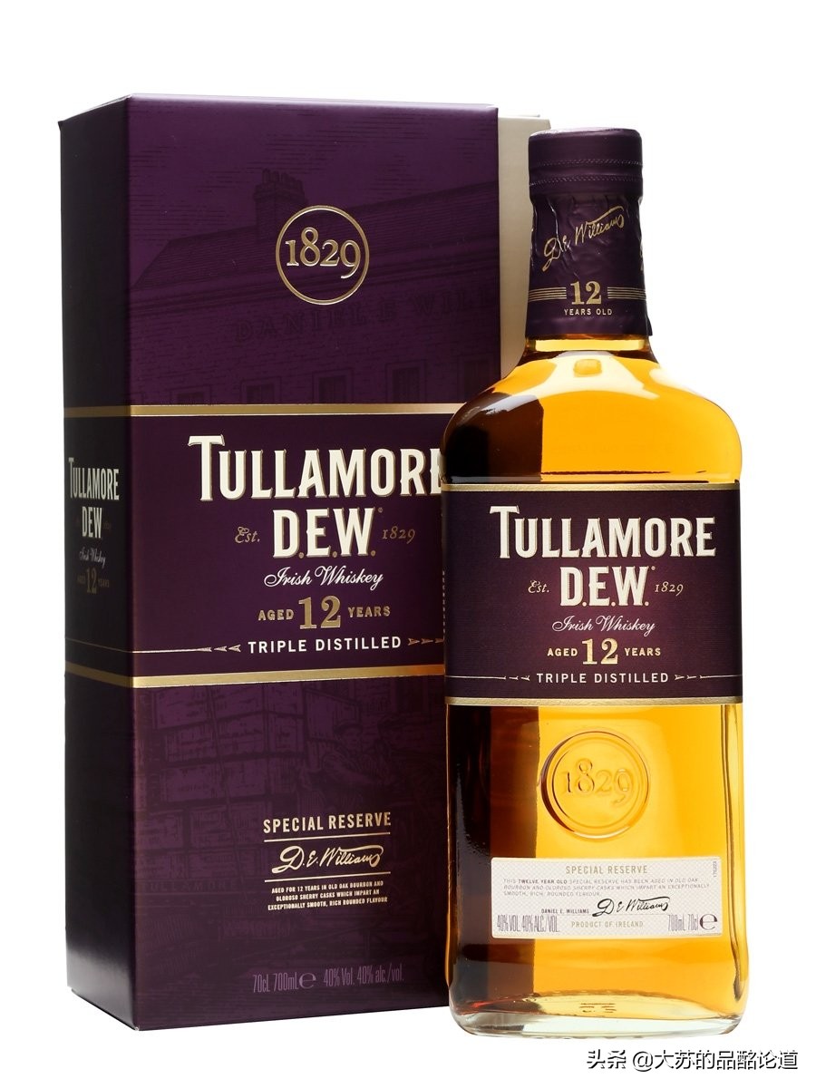 爱尔兰顶级威士忌,爱尔兰威士忌最出名的酒