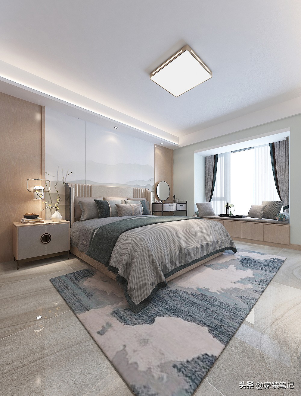 哈尔滨小户型新中式极简轻奢风,哈尔滨适合设计意式极简风格房子