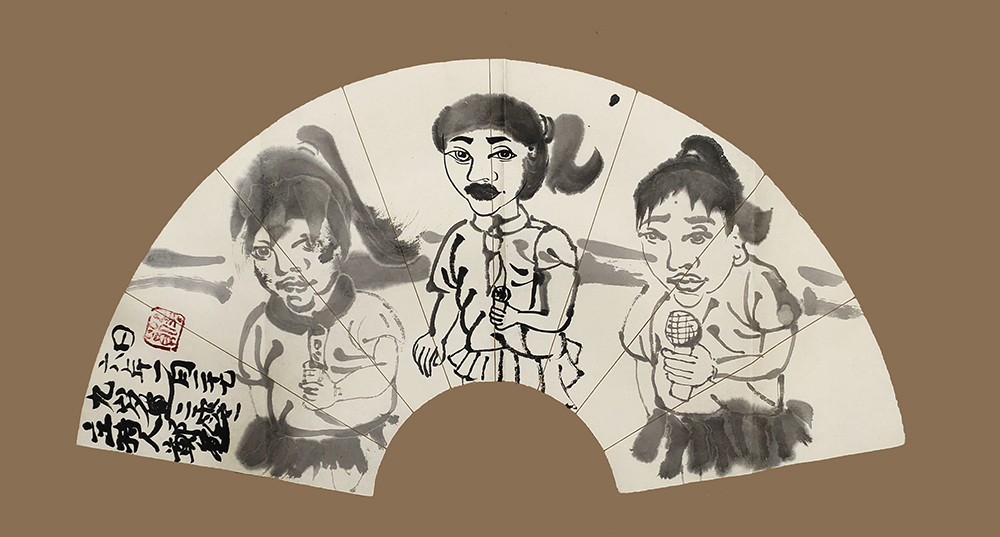 郑鑫绘画成长记录：线描篇（五）校园同学系列——创作