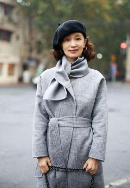 三木冬装搭配腰带,大衣穿搭显高指南