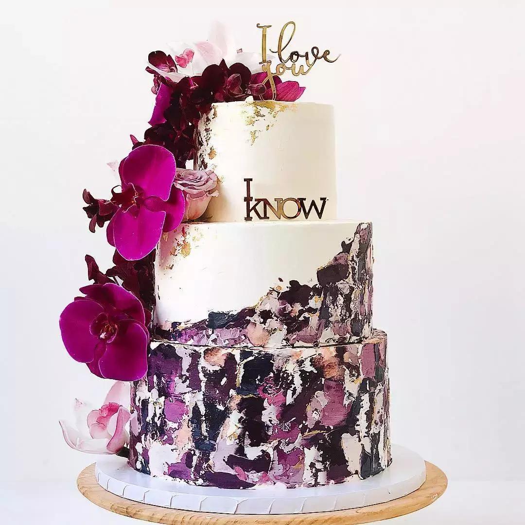 蛋糕好看复古可爱做法,艺术蛋糕创意制作视频