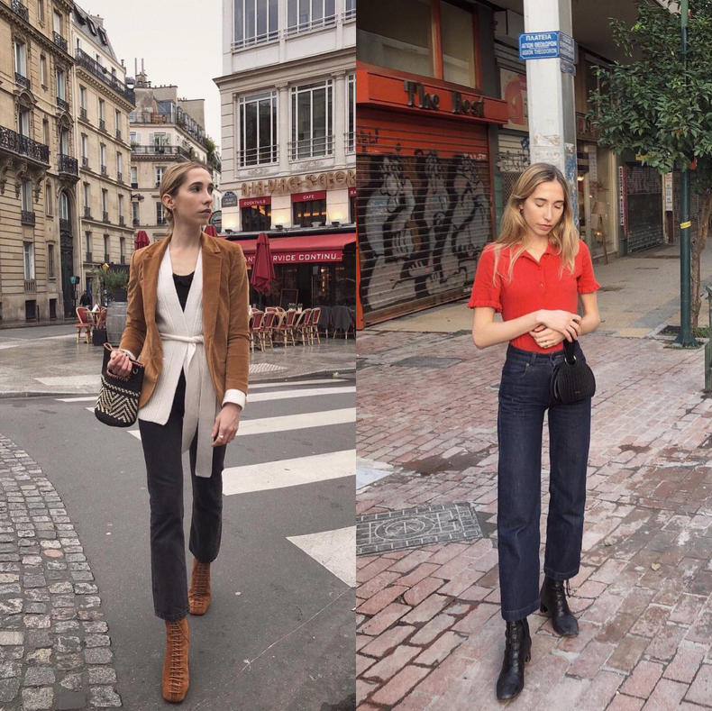 法国女人秋冬高级穿搭,这个夏天穿搭女孩