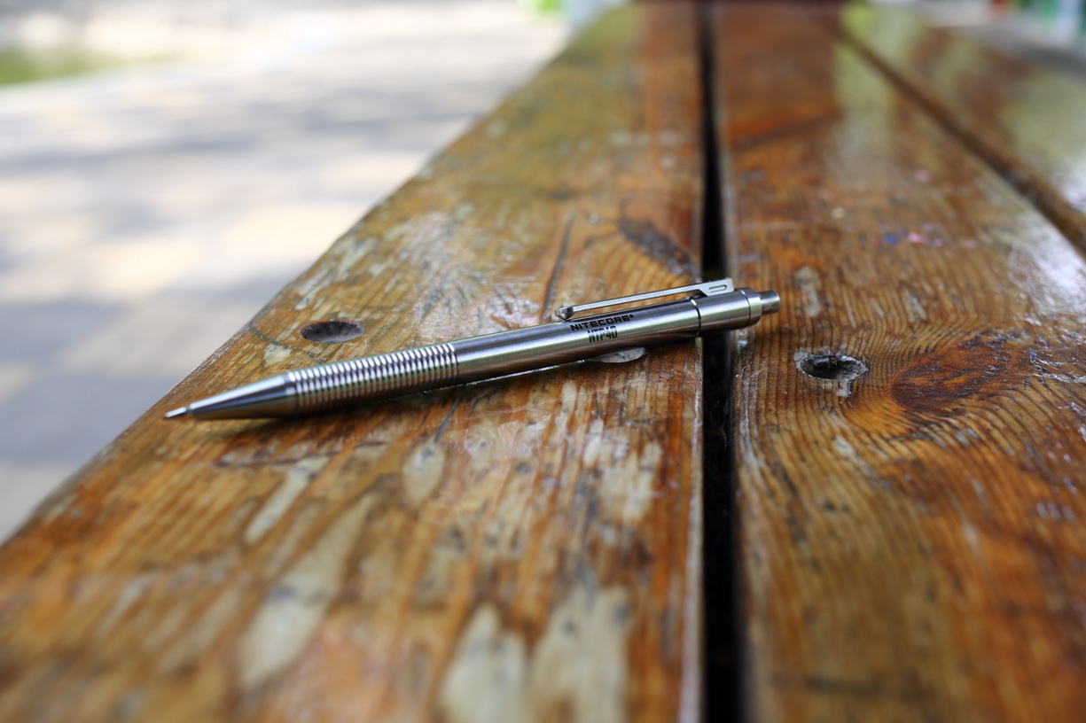 nitecore全系列评测,钛合金战术笔ntp30