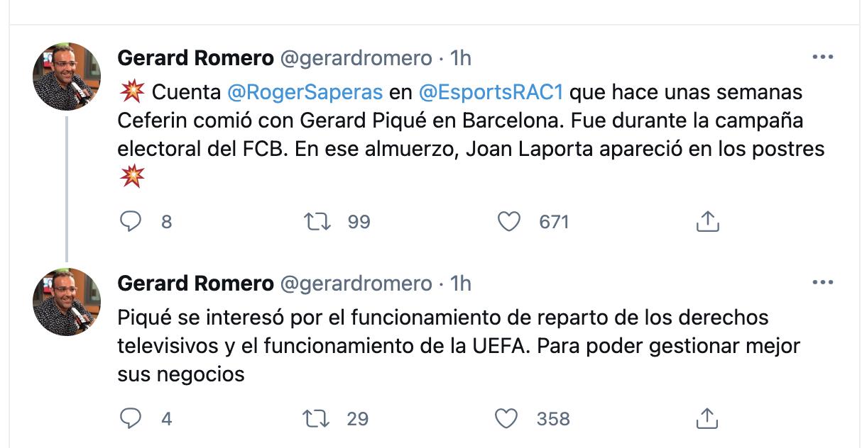 欧超还没结束！皇马球迷力挺老佛爷，曝巴萨密会欧足联主席