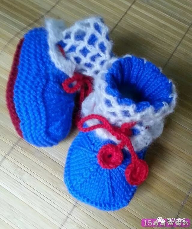 双底宝宝鞋编织教程,编织双色宝宝鞋的视频教程