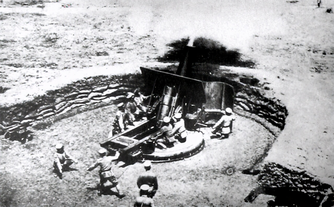 东北军105毫米炮,918日军缴获多少东北军大炮