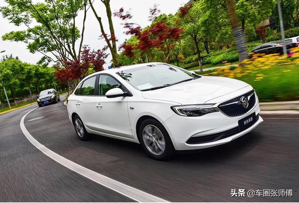 别克英朗48v轻混三缸实拍,别克英朗三缸发动机换四缸发动机