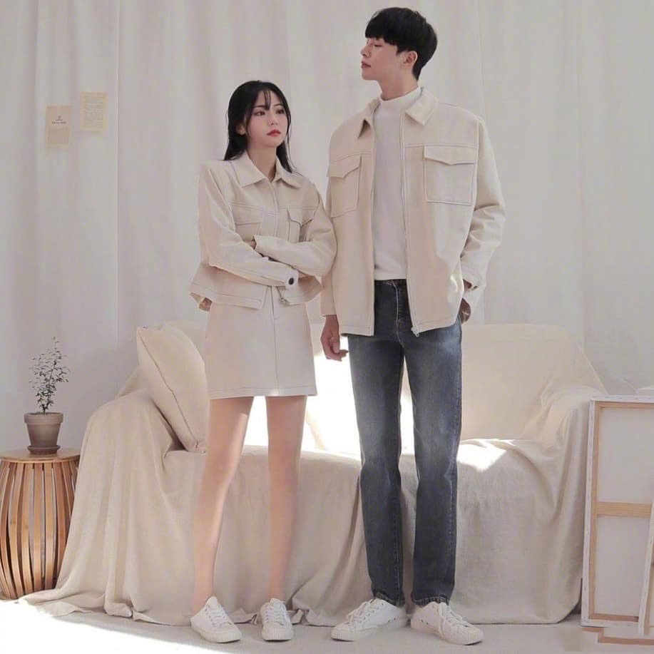 时尚的情侣装怎么穿好看,热恋情侣的穿搭